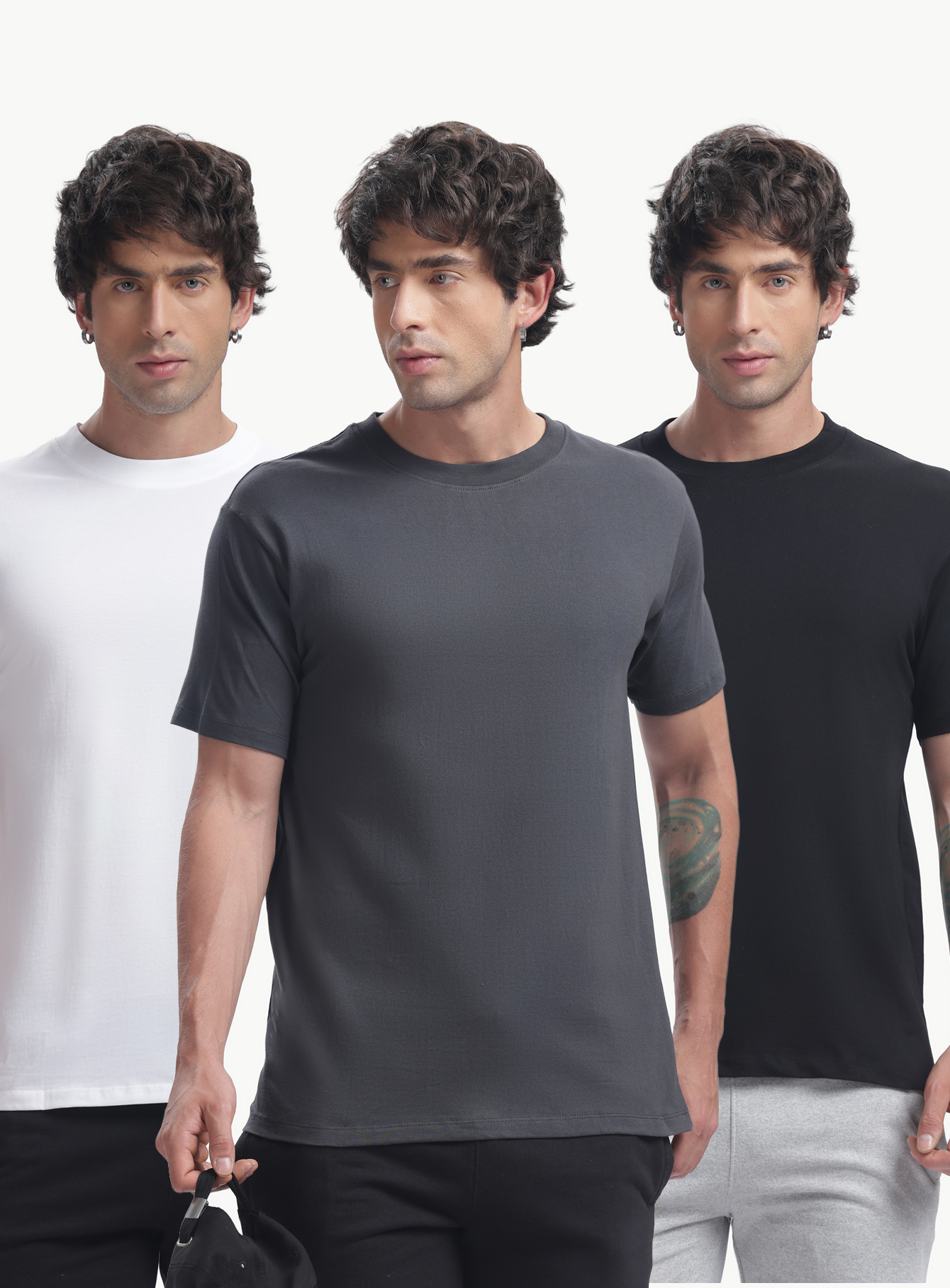 Evergreen Combo - Pack of 3 Tshirts