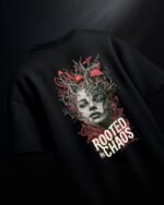 Rooted In Chaos - Unisex Terry Oversized Tee