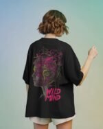 Wild Mind - Unisex Terry Oversized Tee