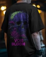 Void Bloom - Unisex Terry Oversized Tee