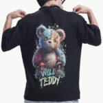 Wild Teddy - Unisex Terry Oversized Tee