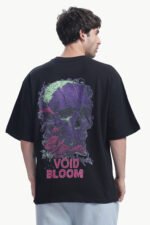 Void Bloom - Unisex Terry Oversized Tee