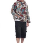 Chaotic - Jacquard Oversized Hoodie