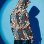 Chaotic - Jacquard Oversized Hoodie